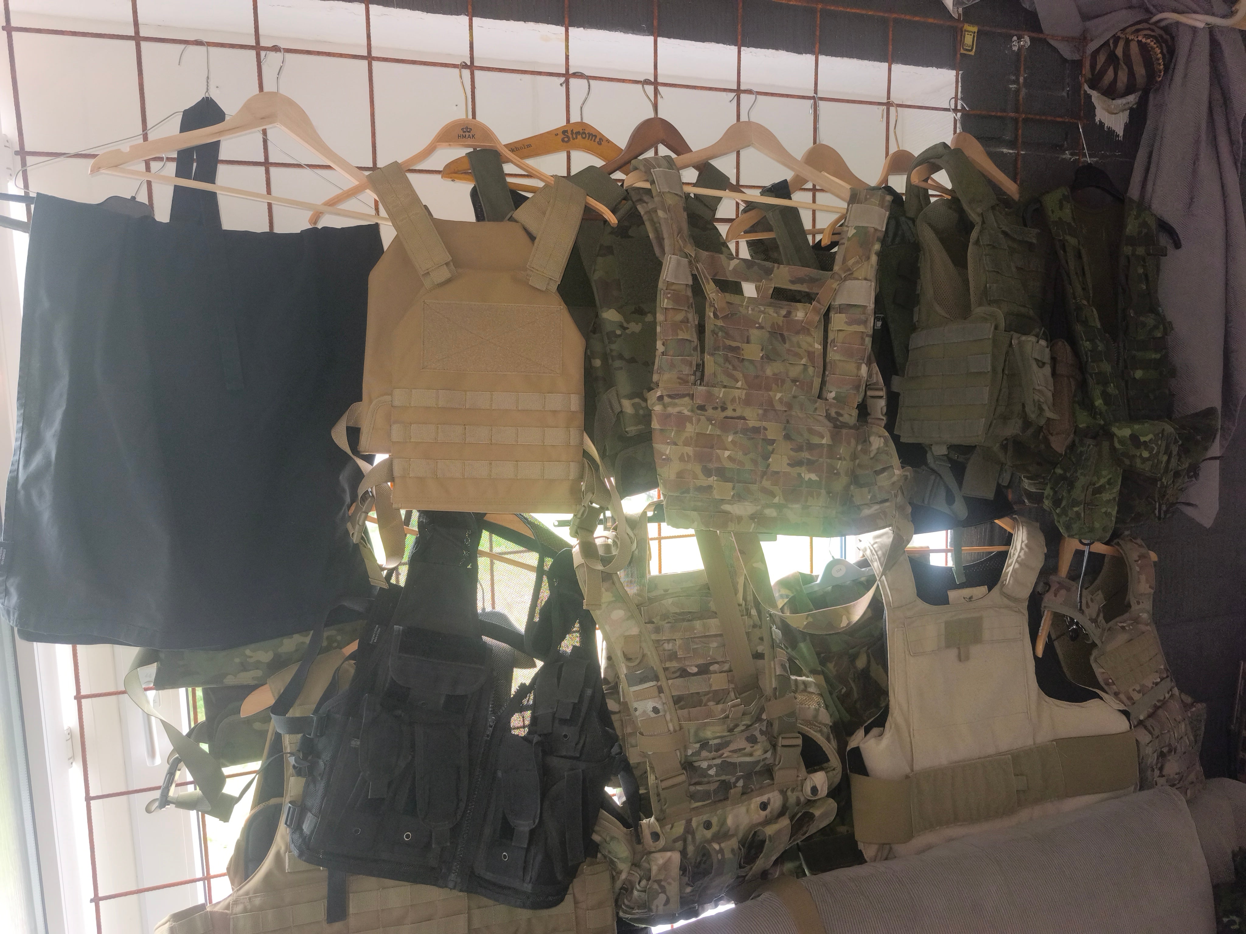 Platecarriers, chest rigs, kampveste